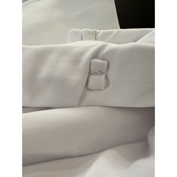 NWT Abercrombie & Fitch MEDIUM White Lined Strapless Top NEW - Picture 5 of 10